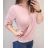 Tunika halenka křížená krátký rukáv dámská (M/L ONE SIZE) ITALSKÁ MÓDA IMD22038