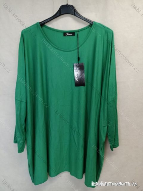 Tunika s netopýřími rukávy dámská nadrozměr (XL/2XL ONE SIZE) ITALSKÁ MÓDA IMJ22010