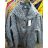 Kabát flaušový beránek s kapucí dámský (M/L ONE SIZE) ITALSKá MóDA IM321564/DR bordó M-L
