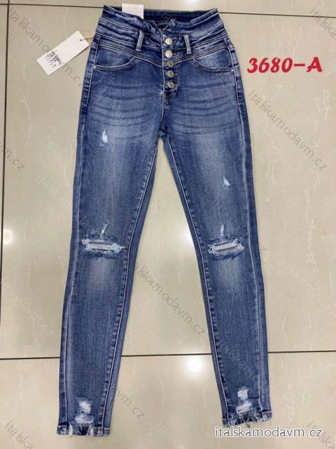 Rifle jeans dlhé dámske (XS-XL) RE-DRESS MA5203680-A/DR XS <p>modrá</p>