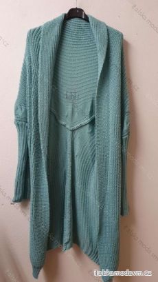 Cardigan pletený dlouhý rukáv dámský (S/M/L ONE SIZE) ITALSKÁ MÓDA IMWL21121