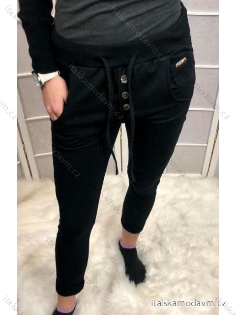 Tepláky dlouhé dámské  (XL/2XL uni) ITALSKá MóDA IM52163130-4/DR