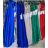 Šaty dlouhé saténové na ramínka letní dámské (S/M ONE SIZE) ITALSKÁ MÓDA IMM21980/DR