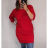 Šaty klasik krátký rukáv dámské  (2XL/3XL/4XL) ITALSKÁ MÓDA IM321245/DUR  smaragdová