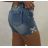Kraťasy dámské (xs-xl) TURECKÁ MODA CAL19L7601 S (EU 36/ Kalhoty 27-28)