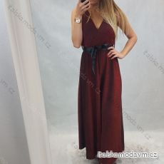 Šaty dlouhé společenské elegantní plesové dámské (UNI S/M) ITALSKÁ MÓDA IMM20956