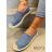 Espadrilky dámské (36-41) SSHOES OBUV OBSS21NB274/DR 41 Šedá