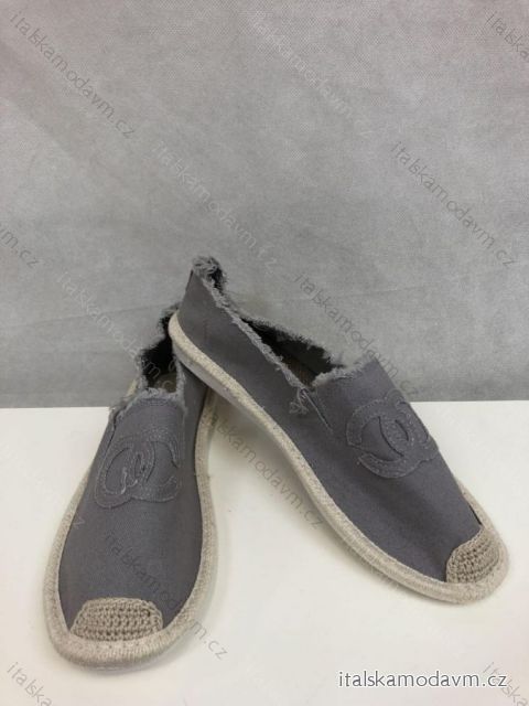 Espadrilky dámské (36-41) SSHOES OBUV OBSS21NB274/DR 41 Šedá