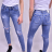 Kalhoty rifle jeans dámské (XS-XL) RE-DRESS IMT20RE3601-A modrá XL