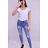 Kalhoty rifle jeans dámské (XS-XL) RE-DRESS IMT20RE3601-A modrá XL