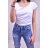 Kalhoty rifle jeans dámské (XS-XL) RE-DRESS IMT20RE3601-A modrá XL