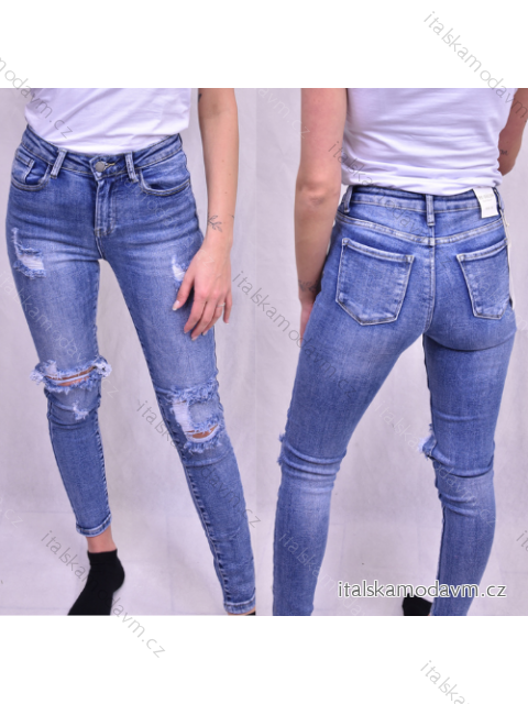 Kalhoty rifle jeans dámské (XS-XL) RE-DRESS IMT20RE3601-A modrá XL