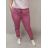 Kalhoty strečové dámské nadrozměr (2XL/3XL/4XL ONE SIZE) ITALSKÁ MODA IM422495LH/DRbílá