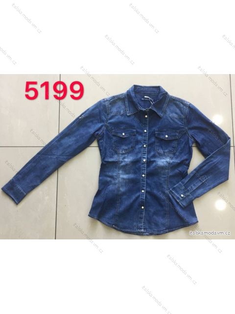 Košeľa riflová dámska (xs-2xl) Gourde MA119RE-5199/DR