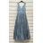 Šaty dlouhé letní na ramínka dámské (S/M ONE SIZE) ITALSKÁ MÓDA IMPSH2260035