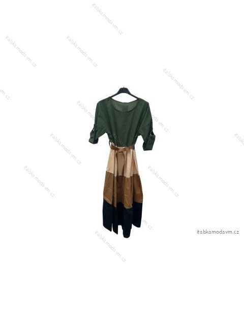 Šaty dlhý rukáv dámske (S/M ONE SIZE) TALIANSKA MÓDA IMPLM22485300012
