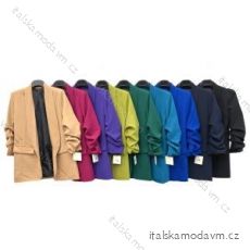 Cardigan/sako dlouhý rukáv dámský (S/M ONE SIZE) ITALSKÁ MÓDA IMPLM22970900095