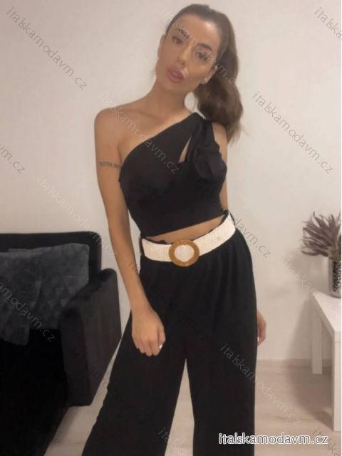 Tielko crop top bez rukávov dámske (S/M ONE SIZE) TALIANSKA MÓDA IMPBB22B10673