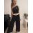 Tielko crop top bez rukávov dámske (S/M ONE SIZE) TALIANSKA MÓDA IMPBB22B10673