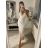 Šaty elegantné spoločenské dlhé na ramienka dámske (XS/S/M/L ONE SIZE) TALIANSKA MÓDA IM322130/DR S/M <p>červená</p>