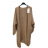 Cardigan pletený moher dlhý rukáv dámsky (S/M ONE SIZE) TALIANSKA MÓDA IMPLI2280961
