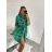 Šaty košilové dlouhý rukáv dámské (S/M/L ONE SIZE) ITALSKÁ MÓDA IMBM22WEST