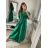 Šaty společenské elegantní letní krátký rukáv dámské (S/M ONE SIZE) ITALSKÁ MÓDA IMPSH22L52150