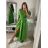 Šaty společenské elegantní letní krátký rukáv dámské (S/M ONE SIZE) ITALSKÁ MÓDA IMPSH22L52150