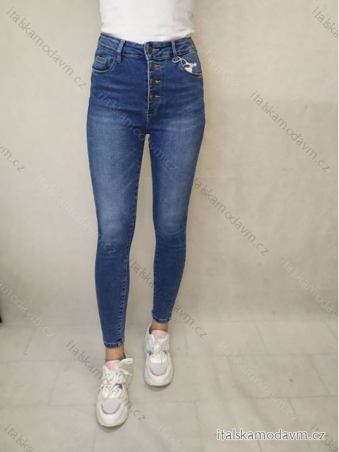 Rifle jeans dlouhé dámské (XS-XL) M.SARA MSR21S5705G-1/DR