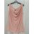 Tílko top letní icecool dámské (S/M ONE SIZE) ITALSKá MóDA IMM2282107/DUR Černá S/M