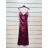 Šaty elegantné spoločenské na ramienka dámske (S/M ONE SIZE) TALIANSKA MÓDA IMPSH2291951