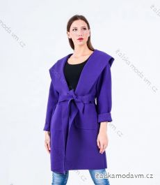 Kabát podzimní dlouhý rukáv dámský (S/M ONE SIZE) ITALSKÁ MÓDA IMPLI227674