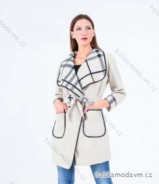 Kabát podzimní dlouhý rukáv dámský (S/M ONE SIZE) ITALSKÁ MÓDA IMPLI229528