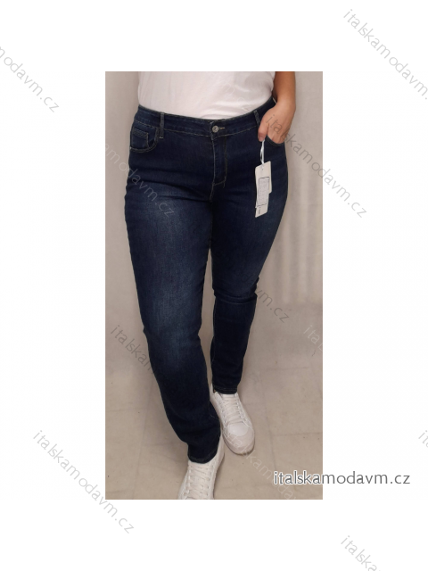 Rifle jeans dámske nadrozmerné (30-42) M.SARA MA121MF8553/DR