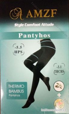 Punčocháče thermo dámské 300DEN (S/M, M/L,XL) POLSKÁ MÓDA AMZF22PANTYHOS