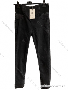 Rifle jeans dámské nadrozměrné (vel 30-38) M.SARA MS12916-1/DR