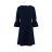 190-6 MARGARET šaty s krajkou na rukávech - Navy Blue
