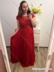 Šaty dlouhé společenské elegantní letní bez rukávu dámské nadrozměr (XL/2XL ONE SIZE) ITALSKÁ MÓDA IMPSH22CLARA