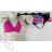 Top croptop na ramínka dámský (S/M ONE SIZE) ITALSKÁ MÓDA IMPBB23B10886