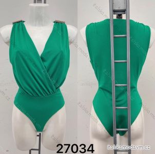 Body bez rukávu dámské (S/M ONE SIZE) ITALSKÁ MÓDA IMM23ls27034