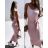 Šaty dlouhé na ramínka dámské (S/M ONE SIZE) ITALSKÁ MÓDA IMPLP2391730105