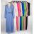 Šaty dlouhé elegantní skládané dlouhý rukáv dámské (S/M ONE SIZE) ITALSKÁ MÓDA IMPBB2320469s