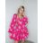 Šaty dlouhý rukáv dámské (S/M ONE SIZE) ITALSKÁ MÓDA IMPBB23B23404