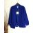 Sako dlouhý rukáv dámské (S-XL) ITALSKÁ MÓDA IMPGM237650-05 královská modrá S