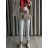 Kalhoty dlouhé s páskem dámské (S-XL) ITALSKÁ MÓDA IMPGM237884-01 zelená S