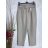 Kalhoty dlouhé s páskem dámské (S-XL) ITALSKÁ MÓDA IMPGM237884-02 růžová S