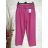 Kalhoty dlouhé s páskem dámské (S-XL) ITALSKÁ MÓDA IMPGM237884-05 světle hnědá S