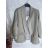 Sako dlouhý rukáv dámské (S-XL) ITALSKÁ MÓDA IMPGM237647-03 Černá M