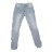 Rifle jeans baggy dlhé dámske (XS-XL) JEWELLY JEW23JW2306/DU šedá S