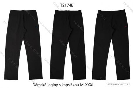 Legíny dlouhé s kapsičkou dámské (M-3XL) WOLF T2174B